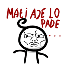 Aboy - idiot faces sticker #3814256