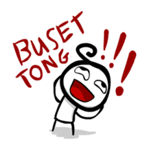 Aboy - idiot faces sticker #3814259