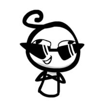 Aboy - idiot faces sticker #3814260