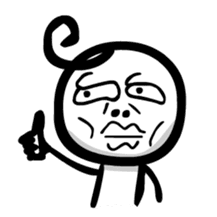 Aboy - idiot faces sticker #3814273