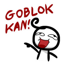 Aboy - idiot faces sticker #3814283