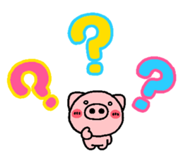 pig heart 19 sticker #3814311