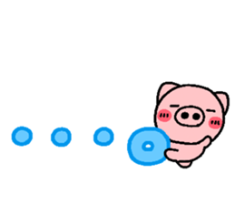 pig heart 19 sticker #3814318