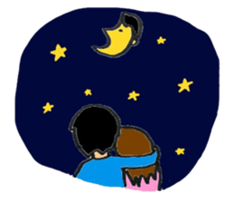 Ketsu-ago man sticker #3814406