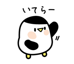 Dull penguin sticker #3814918