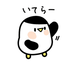 Dull penguin sticker #3814918