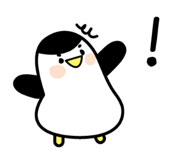 Dull penguin sticker #3814923