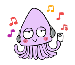 ikakun cuttlefish sticker #3816007
