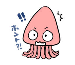 ikakun cuttlefish sticker #3816008