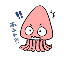 ikakun cuttlefish sticker #3816008