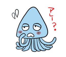 ikakun cuttlefish sticker #3816015