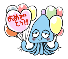 ikakun cuttlefish sticker #3816029
