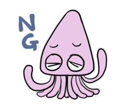 ikakun cuttlefish sticker #3816031