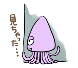 ikakun cuttlefish sticker #3816040
