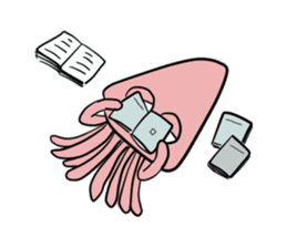 ikakun cuttlefish sticker #3816043