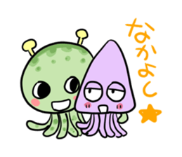 ikakun cuttlefish sticker #3816045