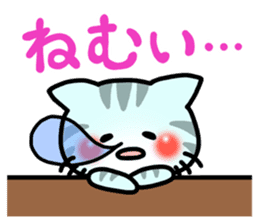 Colorful cats. sticker #3816219