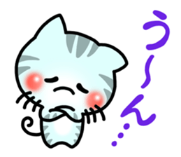 Colorful cats. sticker #3816234