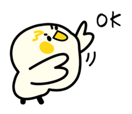 Daily life conversation of the chick sticker #3816745