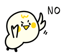 Daily life conversation of the chick sticker #3816746