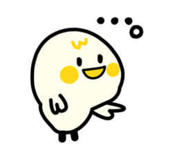 Daily life conversation of the chick sticker #3816762