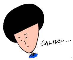 My mum's drawing simple stamp sticker #3816898