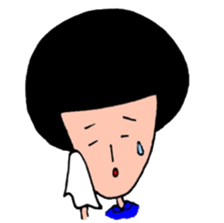 My mum's drawing simple stamp sticker #3816915