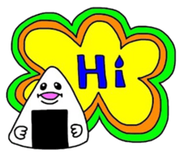 Happy Omusubi sticker #3816927