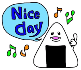 Happy Omusubi sticker #3816931