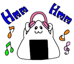 Happy Omusubi sticker #3816936