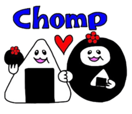 Happy Omusubi sticker #3816937
