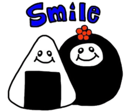 Happy Omusubi sticker #3816943