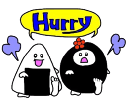 Happy Omusubi sticker #3816946