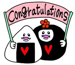 Happy Omusubi sticker #3816958