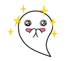 White ghost sticker vol.2 sticker #3817264
