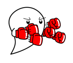 White ghost sticker vol.2 sticker #3817268