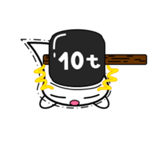 White ghost sticker vol.2 sticker #3817270