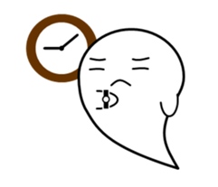 White ghost sticker vol.2 sticker #3817272