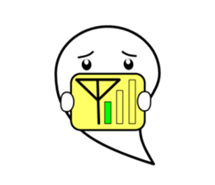 White ghost sticker vol.2 sticker #3817283