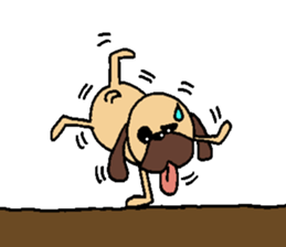 pearl dog sticker #3817773