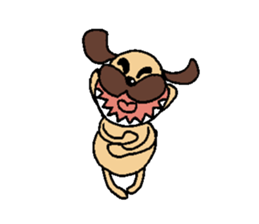 pearl dog sticker #3817776