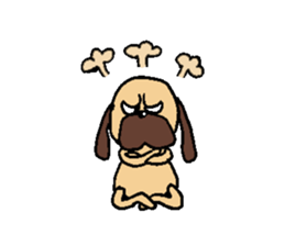 pearl dog sticker #3817777