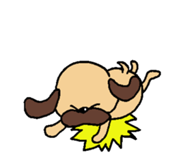 pearl dog sticker #3817780