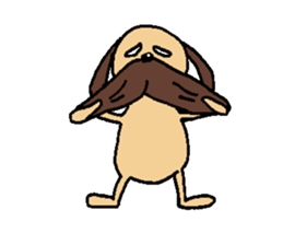 pearl dog sticker #3817784