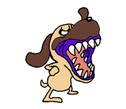 pearl dog sticker #3817788