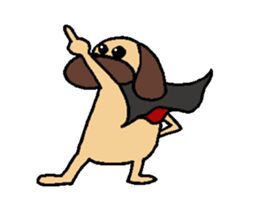 pearl dog sticker #3817792