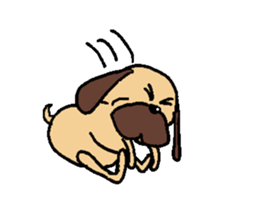 pearl dog sticker #3817800