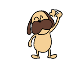 pearl dog sticker #3817805