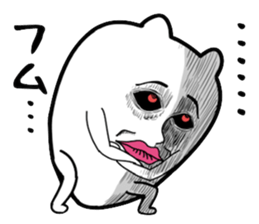 Scary dog sticker #3818158