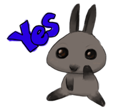 Onigiri rabbits sticker #3818171